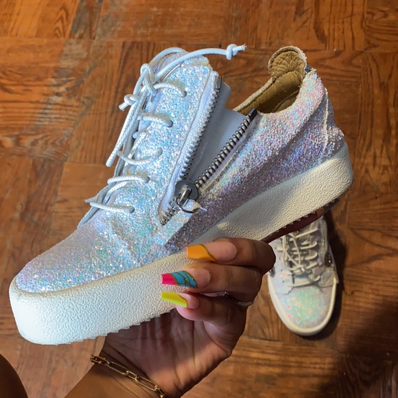 Giuseppe Zanotti Sparkly sneakers - Picture 3 of 14